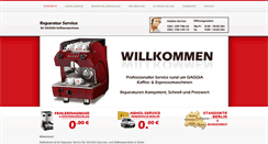 Desktop Screenshot of gaggia-service-berlin.de